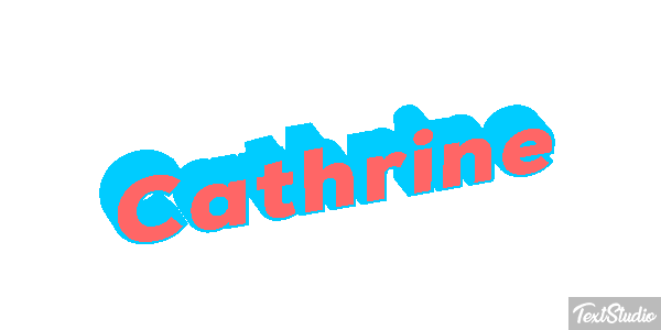 Cathrine Text effect