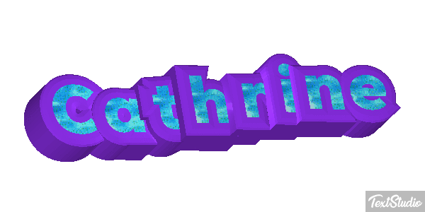 Cathrine Text effect