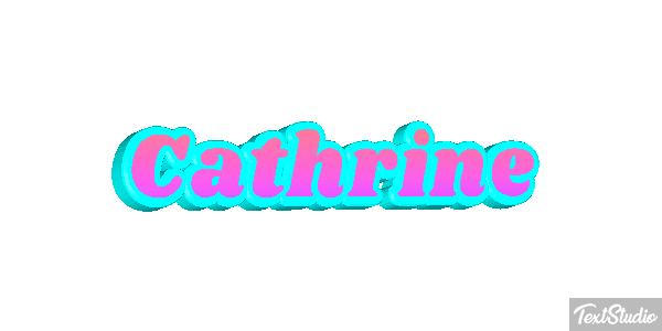 Cathrine Text effect