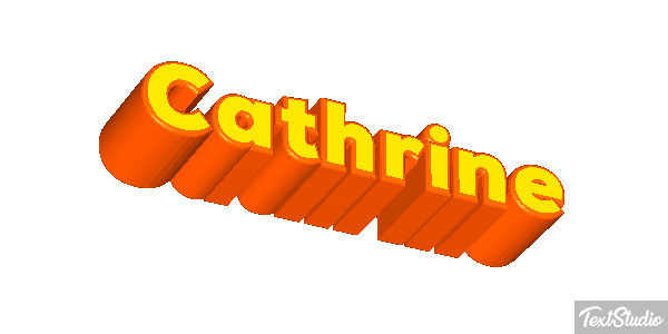 Cathrine Text effect