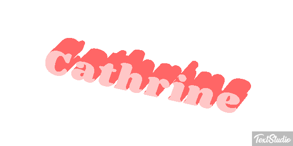 Cathrine Text effect
