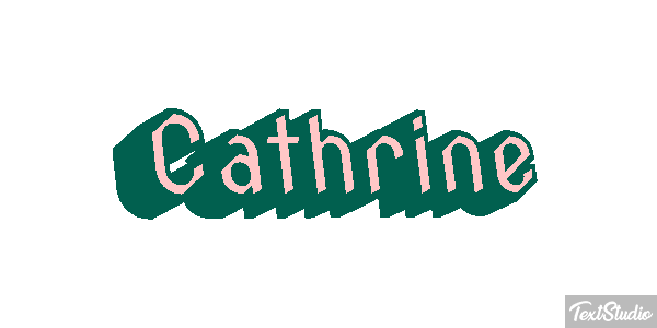Cathrine Text effect