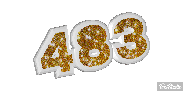 483 Tekst effect