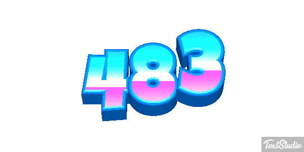 483 Tekst effect