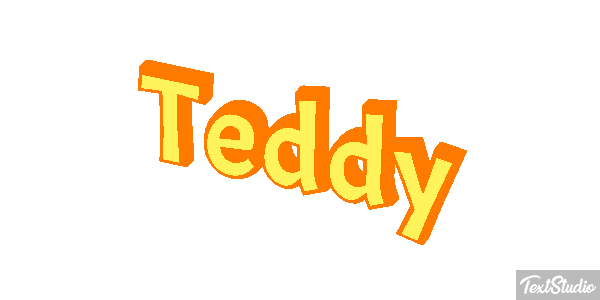 Teddy Text effect