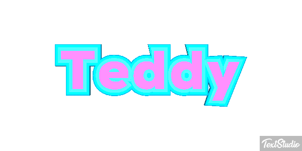 Teddy Text effect