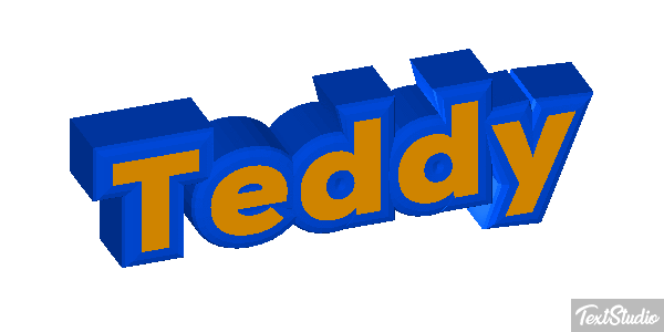 Teddy Text effect
