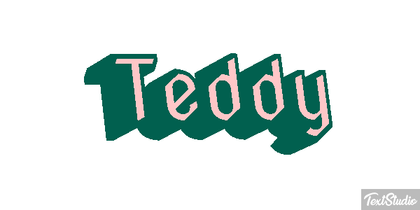 Teddy Text effect