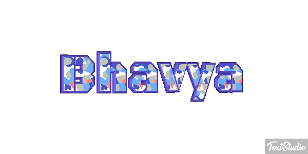 Bhavya Text effect