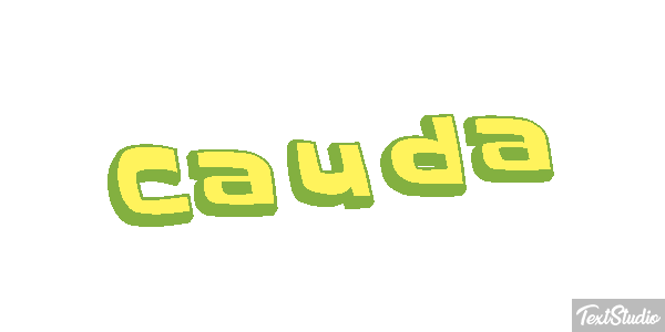 Cauda Efeito do texto