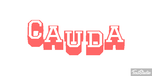 Cauda Efeito do texto