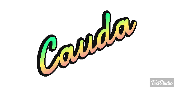 Cauda Efeito do texto