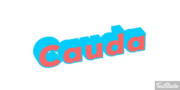 Cauda Efeito do texto