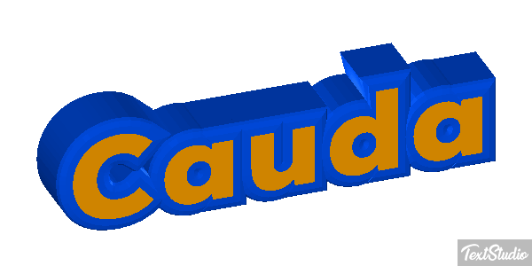 Cauda Efeito do texto