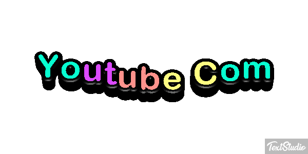 Youtube Cóm Текстовый эффект