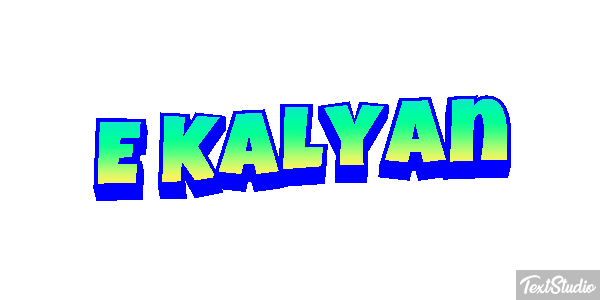 E Kalyan Effetto testo
