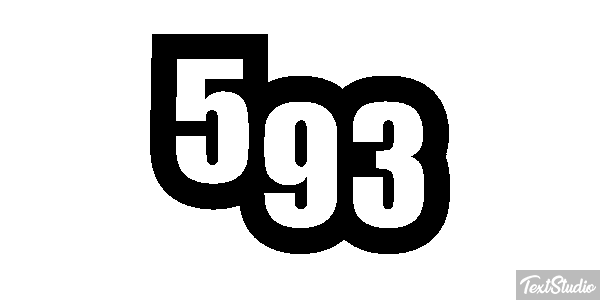 593 Texteffekt
