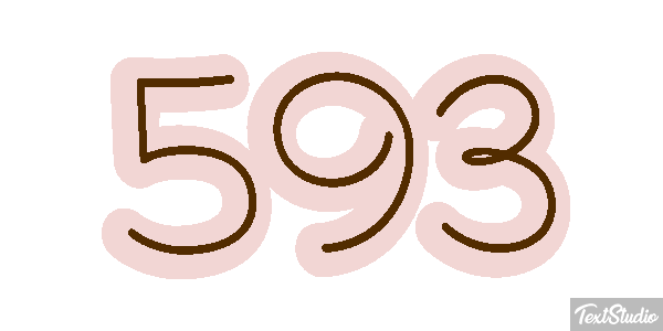 593 Texteffekt