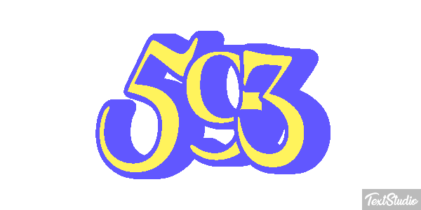 593 Texteffekt
