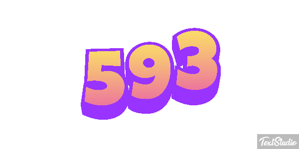 593 Texteffekt