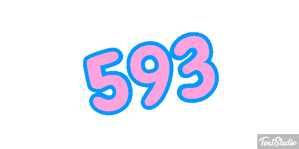 593 Texteffekt