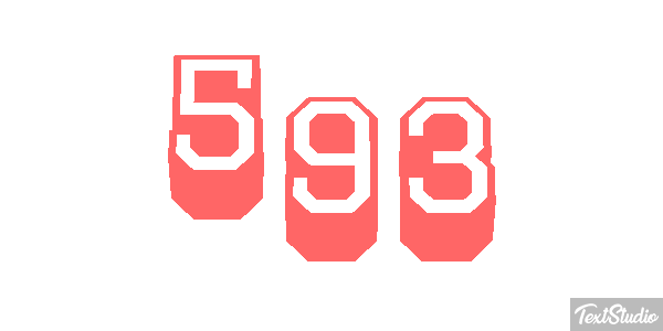 593 Texteffekt