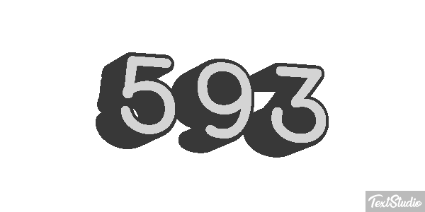 593 Texteffekt