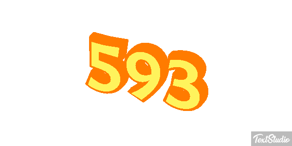 593 Texteffekt