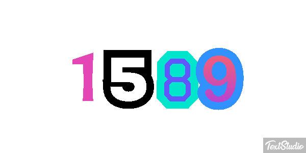 1589 Efecto de texto