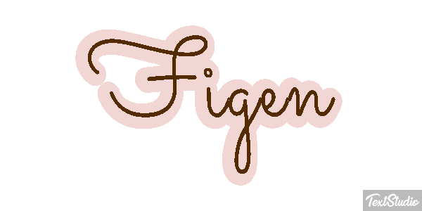 Figen Efecto de texto