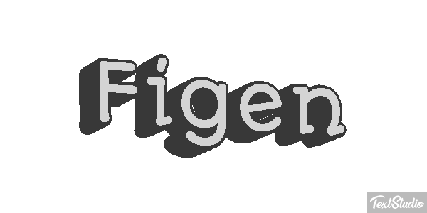 Figen Efecto de texto