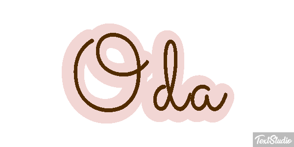 Oda Text effect