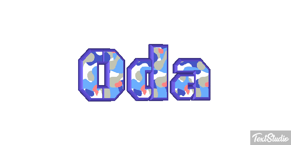 Oda Text effect