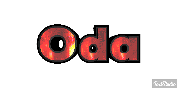 Oda Text effect