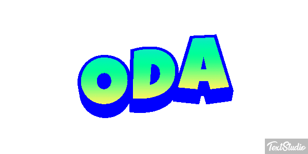 Oda Text effect