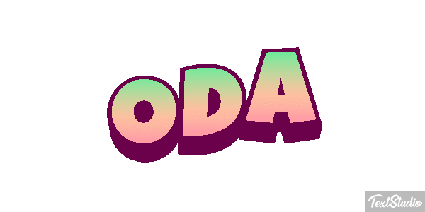 Oda Text effect