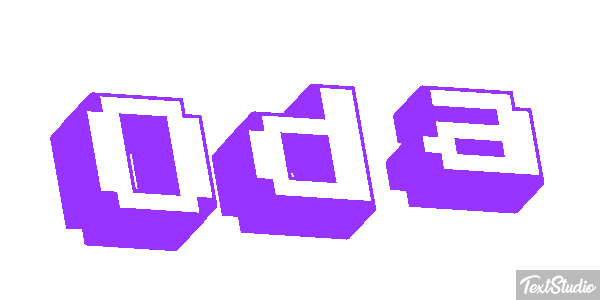 Oda Text effect