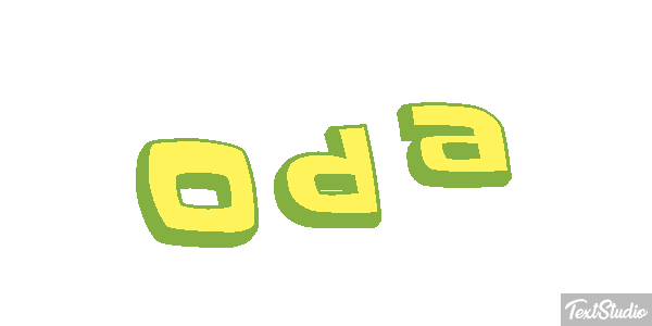 Oda Text effect