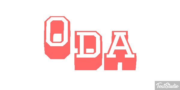 Oda Text effect