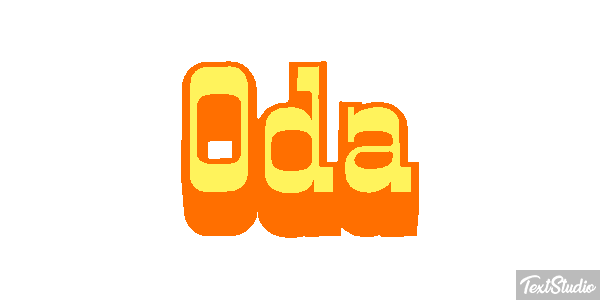 Oda Text effect