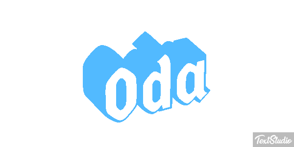 Oda Text effect