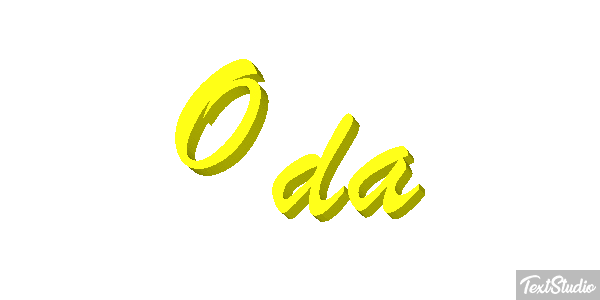 Oda Text effect