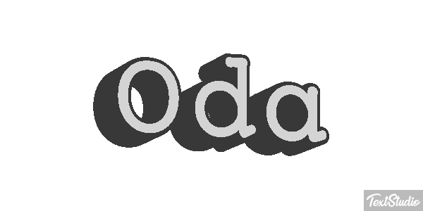 Oda Text effect