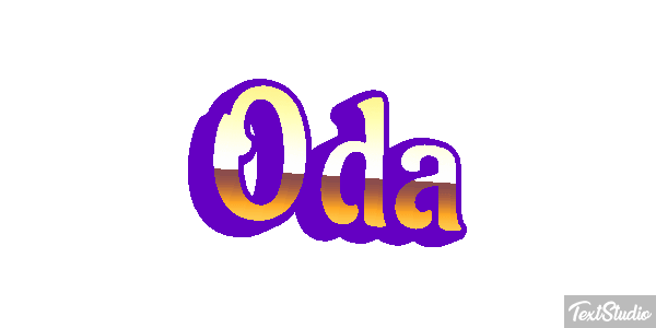Oda Text effect