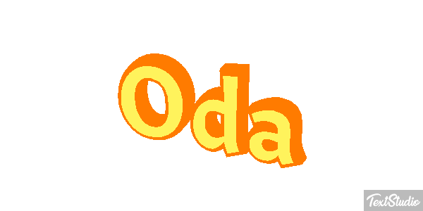 Oda Text effect