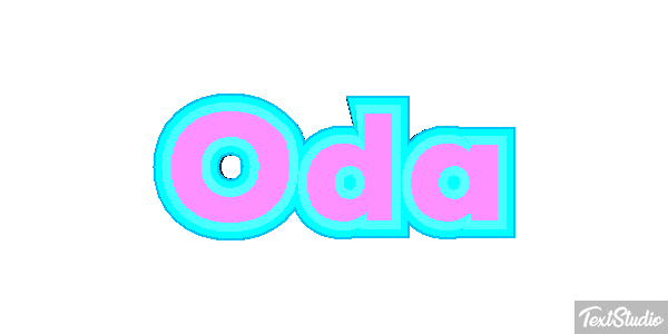 Oda Text effect