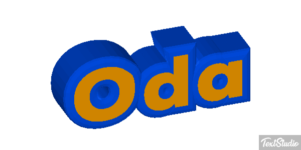 Oda Text effect