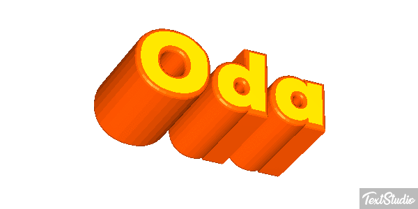 Oda Text effect