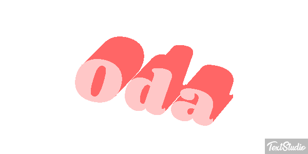 Oda Text effect