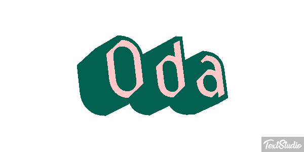 Oda Text effect